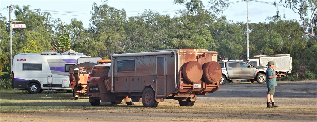So sehen die Fahrzeuge aus wenn sie vom Outback kommen.