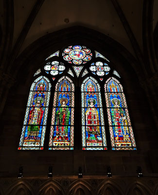 Die schönen Kirchenfenster......