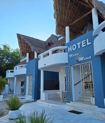Unser Hotel Maria Maria in Laguna Bacalar