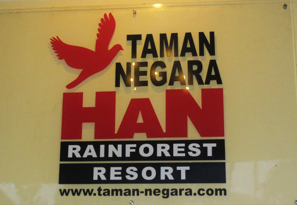 Abreise von Taman Negara....