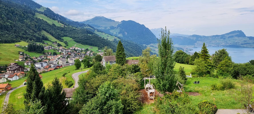 .....auf den Vierwaldstättersee.