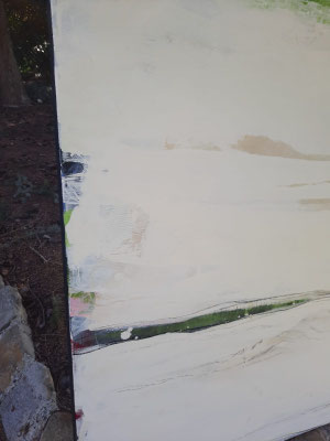 abstrakt weisses Bild 