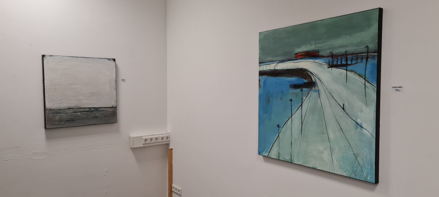 Eigene Vernissage morgen 01.10.2021 in der City Galerie Peine "Geschlossene Veranstaltung" für die Theklas aus Duttenstedt - "Thekenladys"