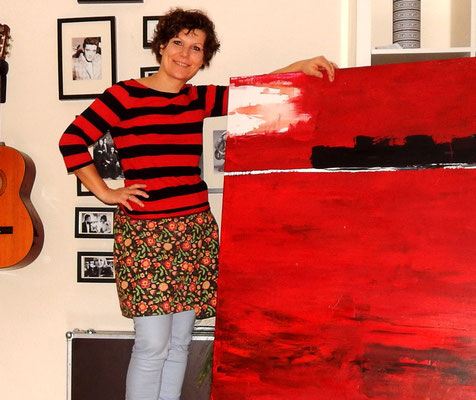 Bild Liebesfahrt in rot