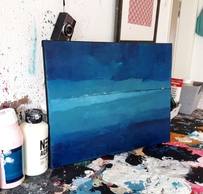 blaue Bilder