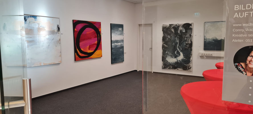 Eigene Vernissage morgen 01.10.2021 in der City Galerie Peine "Geschlossene Veranstaltung" für die Theklas aus Duttenstedt - "Thekenladys"