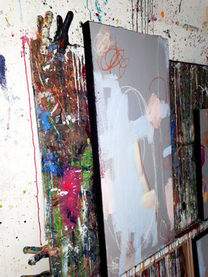 Bild abstrakt Pastell