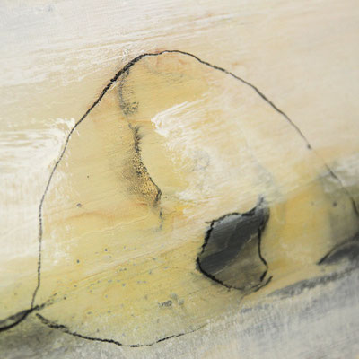 an+bstrakt Bild beige
