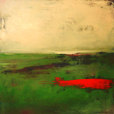 Landschaftsbild in grün