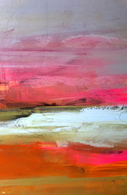 neonrotes Bild detail