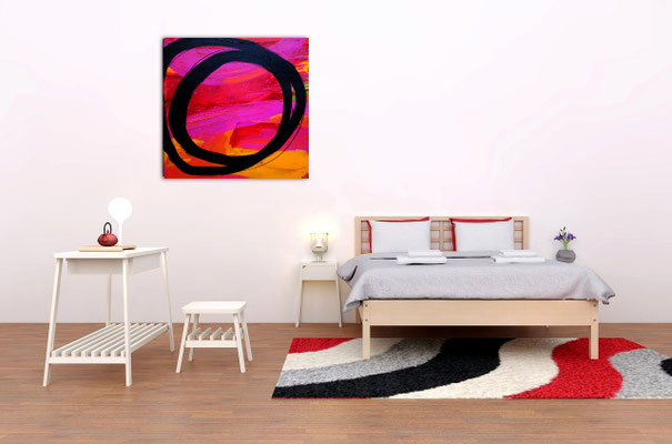 rotes großes Bild kaufen