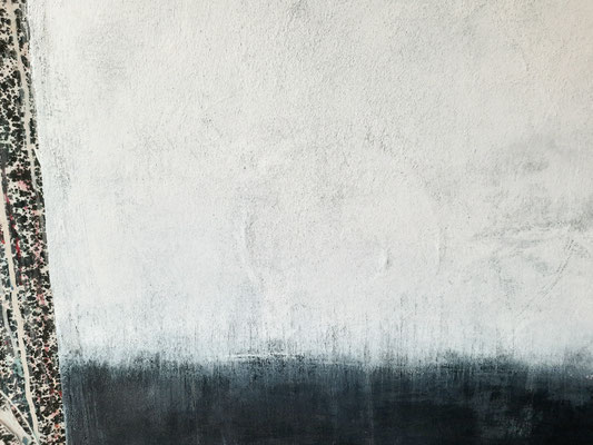 weiss blaues Bild