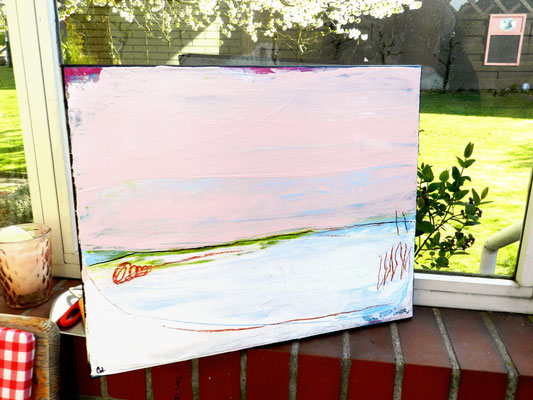 Der Sprung ins kalte Wasser - 50 x 40 cm - man kann bei catawiki bieten - fragen Sie mich gerne - ich schicke Ihnen den Link