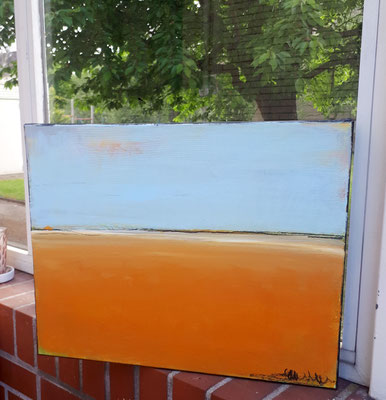 Frische Luft - Bild orange