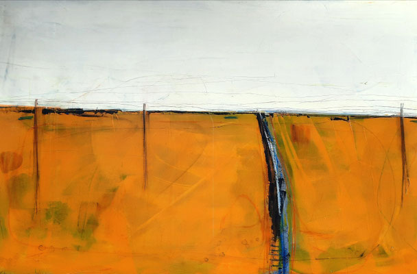 Bild gemalt Landschaft