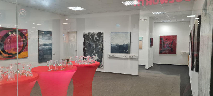 Eigene Vernissage morgen 01.10.2021 in der City Galerie Peine "Geschlossene Veranstaltung" für die Theklas aus Duttenstedt - "Thekenladys"