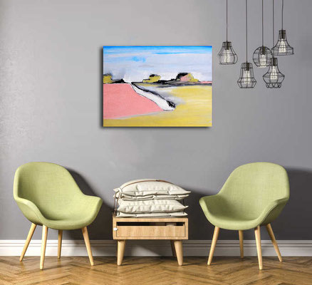 abstrakte Landschaft