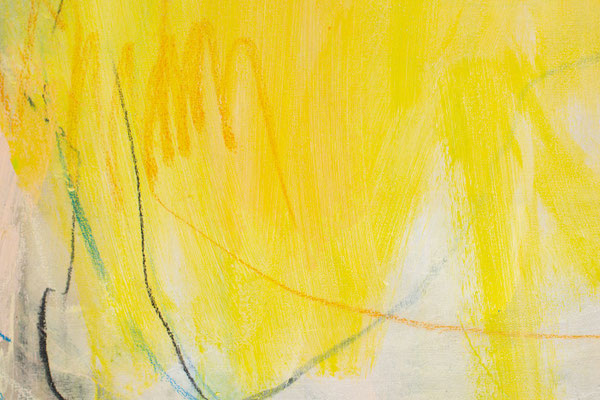gelbes Bilder 100 x 80 cm