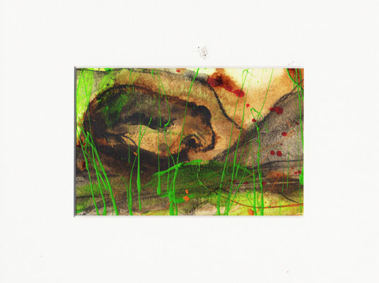 sitzender Frosch - Bild