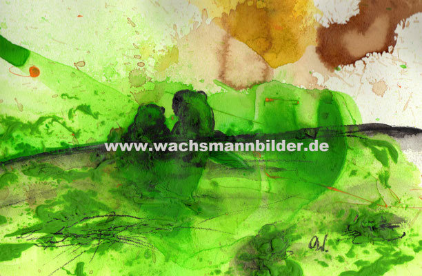 Bild mit Frosch