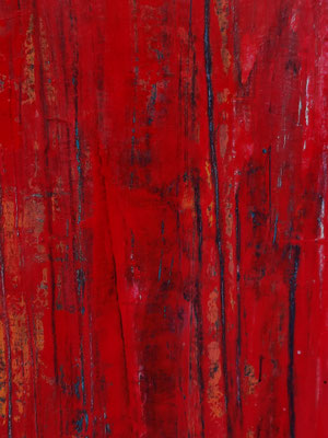 detail - Bild rot abstrakt Strukur modern
