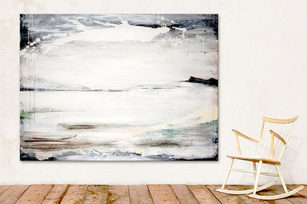 Kunst Malerei weiss