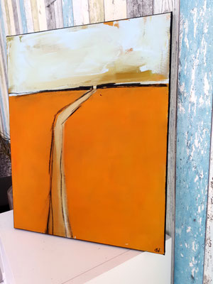 Bild mit Weg in orange