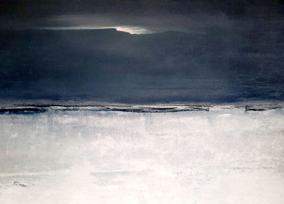 Landschaftsbild weiss-grau