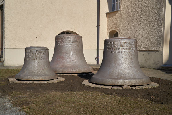 endgültiger Standort der alten Glocken