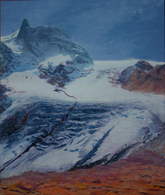 "Theodul Glacier" | Oel auf Leinwand | 100 x 80 cm