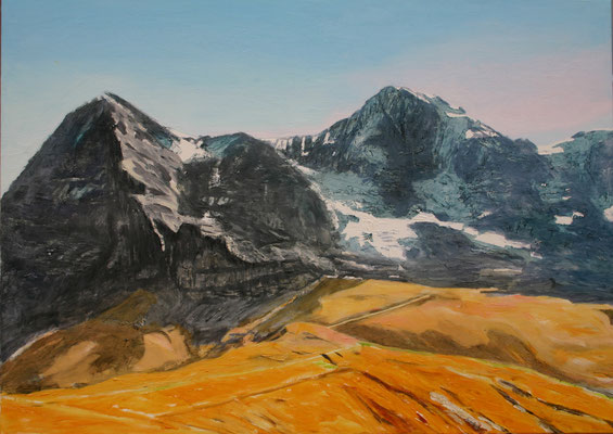 "Eiger Glacier" | Oel auf Leinwand | 100 x 140 cm