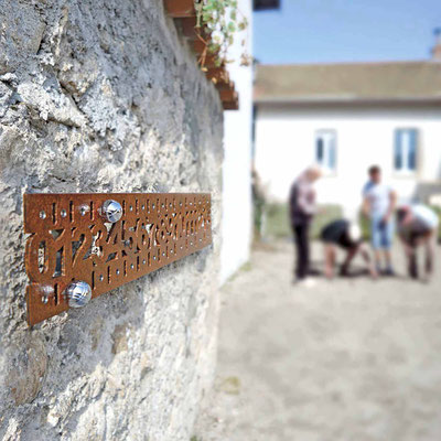 Compteur de points score pétanque, personnalisé en bois - Macréadéco