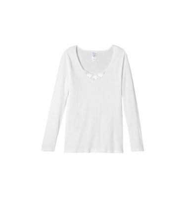 novimaille plouay achel lemahieu chemise de corps coton manches longues