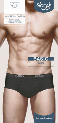 novimaille plouay sloggi slip coton stretch noir