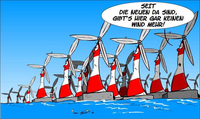 Windkraft auf See Nirgendwo sollen Offshore-Windräder so dicht nebeneinander stehen wie in der deutschen Bucht. Dadurch sinkt der Stromertrag pro Anlage ( Abschattungseffekte)