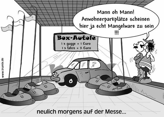 Messe auf dem Döbele. Noch weniger Parkplatz in der Stadt