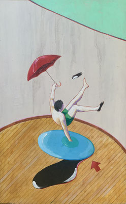 Passo Falso! | cm 30x49 | 2018