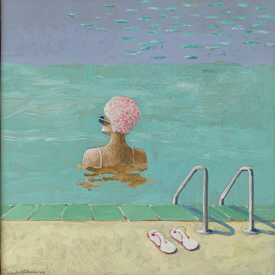 In Piscina | cm 29x29 | 2018