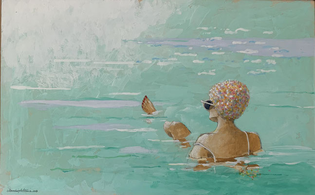 La Bagnante | cm 40x26 | 2018