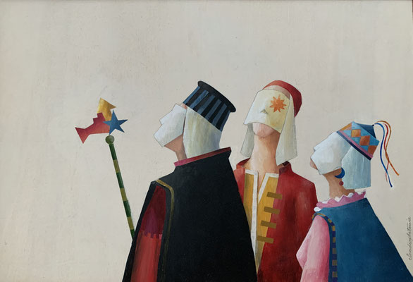 I tre Maghi | cm 50x36 | 2024