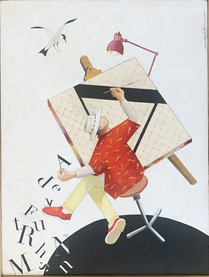 Studio per "Autoritratto" | cm 30x40 | 2022