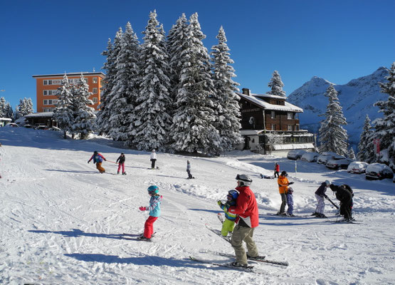 Gratis Kinderskischule Schweiz Arosa