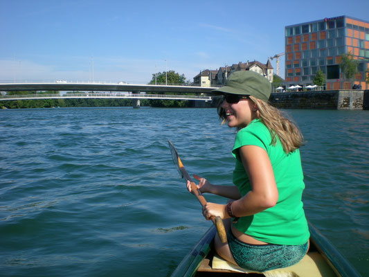Im Sommer Baden in sauberen Flüssen und Seen - nur für gute Schwimmer und Schwimmerinnen