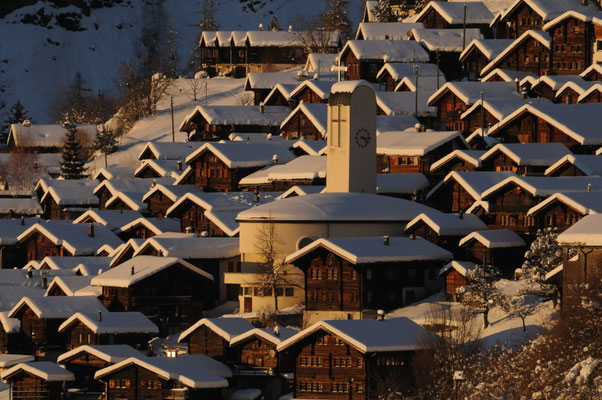 Winterwandern Wallis ab Albinen