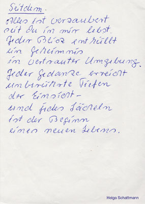Bernhard B. (– Gedicht von Helga Schattmann)