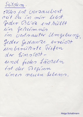 Bernhard B. (– Gedicht von Helga Schattmann)