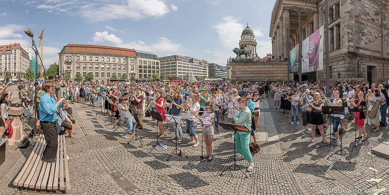 FrauenFlashmob Berlin, Juni 2018
