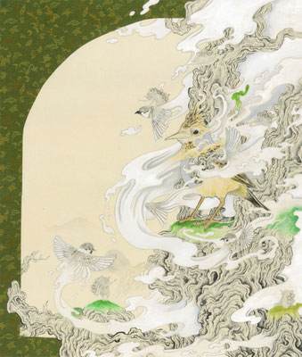 雲の雀