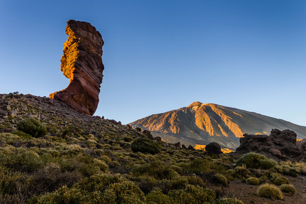 Roque Cichado und Pico del Teide