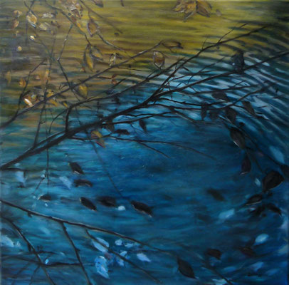 Wasser 80x80cm